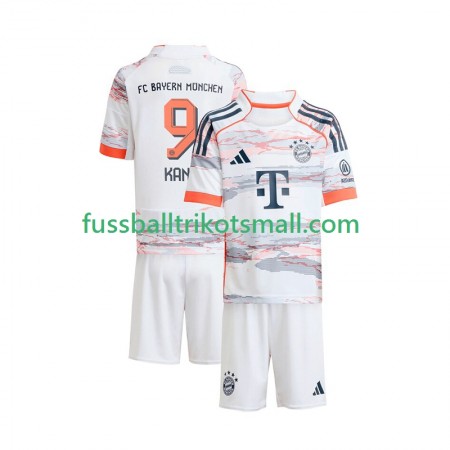 Fußballtrikots Bayern München Harry Kane 9 Kinder 2025-2026 Kurzarm Auswärts-trikot kaufen